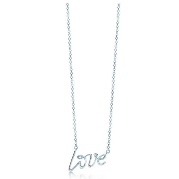 2017新色 日本未入荷 TIFFANY  ティファニー コピー パロマピカソ☆LOVE☆ペンダント